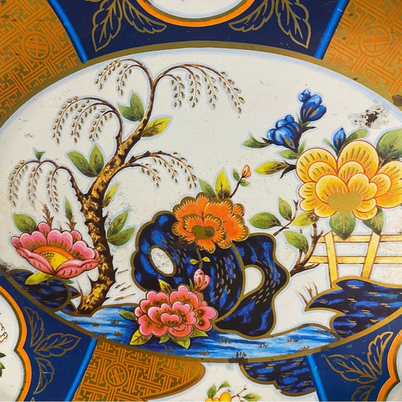 Daher Decorated Ware Oval Tin Tray Made in England - Picture 2 of 8